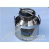 Buy cheap 15 Liter Double Walled Stainless Steel Milk Bucket High Strength For Beverage / Beer from wholesalers