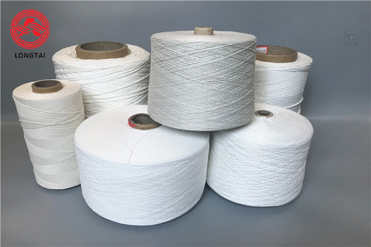 100% Virgin Polyester Filler Yarn Sewing Thread Yarn For Durability Chemical Resistant