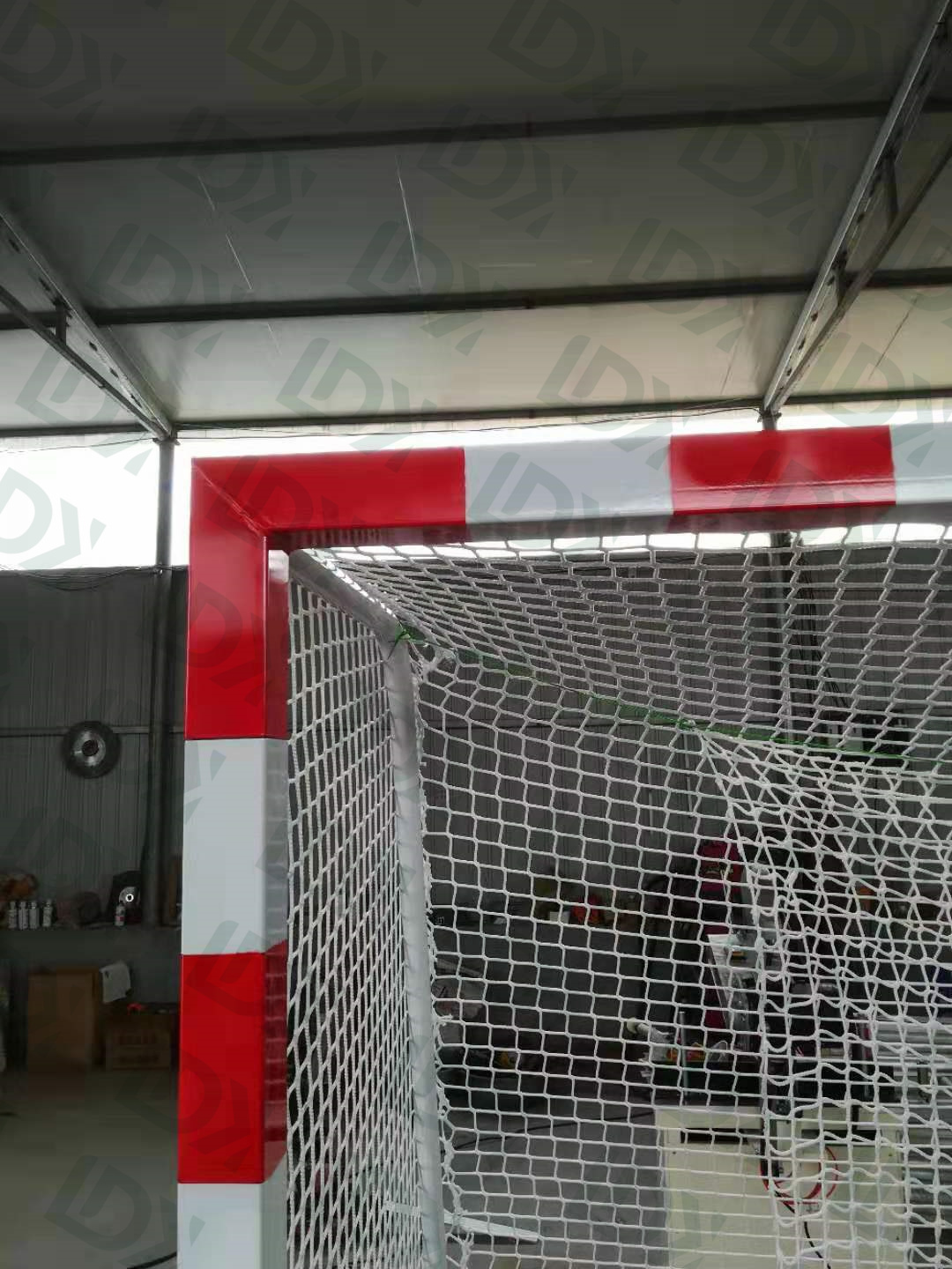 2 X 3m Movable Soccer Goals Steel Backyard Training Equipment