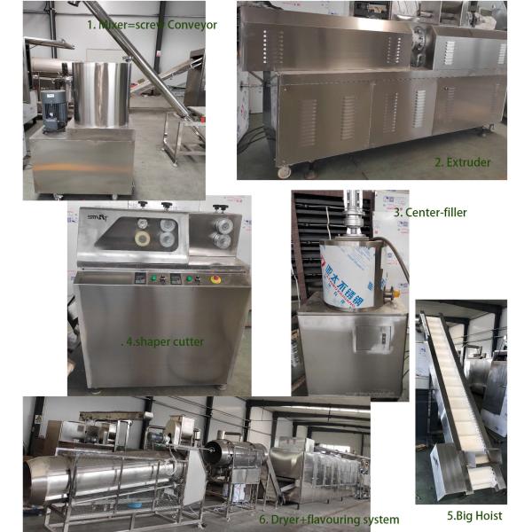 Buy cheap Puff Corn Snack Food Extruder Machine , Extrusion Snacks Food Machinery from wholesalers