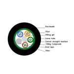 48 Cores Armoured GYTS Underground Fiber Cable With Out PE Jacker