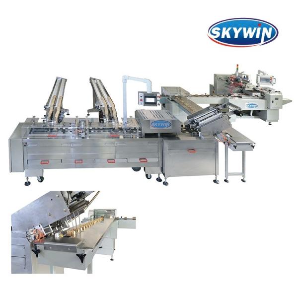 Buy cheap SIEMENS Touch Screen Single Lane Cream Biscuit Machine Automatic from wholesalers