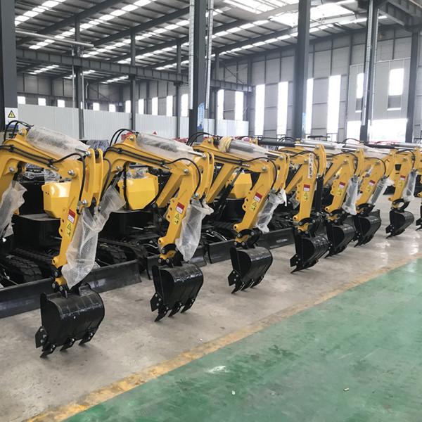 Buy cheap Electric Small Digger 0.8 Ton 1 Ton Diesel Mini Excavators from wholesalers