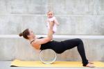 High Quality Fitness ABS Yoga Wheel, Gym Exercise Yoga Wheel.Gym yoga wheel
