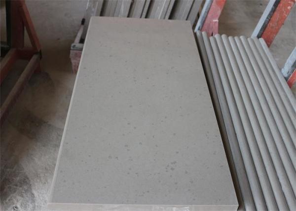 Buy cheap Grey Beautiful Spot Quartz Table Top , Solid Surface Kitchen Countertops Acid Resistant from wholesalers