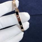 Elegant Car tier 18k Gold Love Bracelet 10 Diamonds Vs Vvs Natural Diamonds
