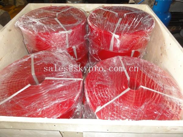 Buy cheap Commercial Polyurethane / PU Skirting Rubber sheet high wear resistance from wholesalers