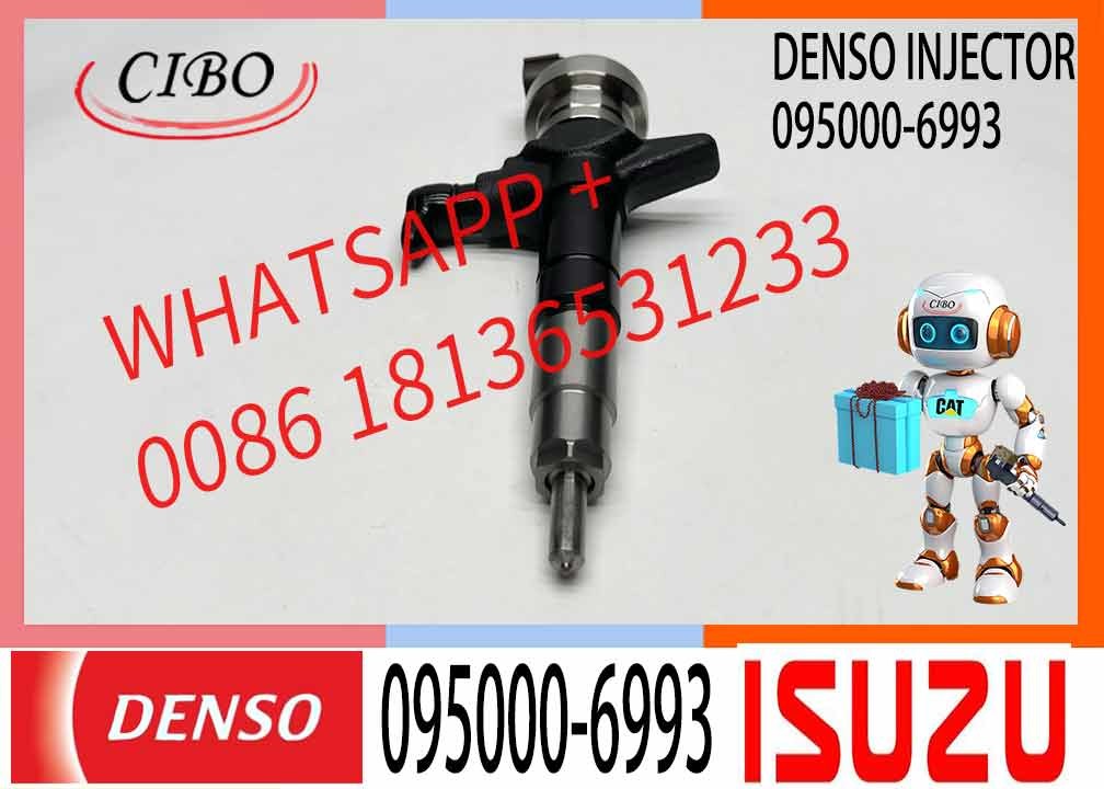 Common rail injector 095000-6993 095000-6980 095000-8030 095000-8340 for Isuzu 8-98011605-4