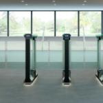 Fitness Center Swing Barrier Turnstile Anti-Shock , Access Control Swing