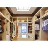 Buy cheap U Shaped Closet Organizers With Soft Close Drawers , modern walk in wardrobe shoe storage from wholesalers