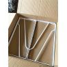 Buy cheap 7 type steel reinforce anti rust Wall Bracket Corner Glass Angle Steel Brackets 3.0mm from wholesalers
