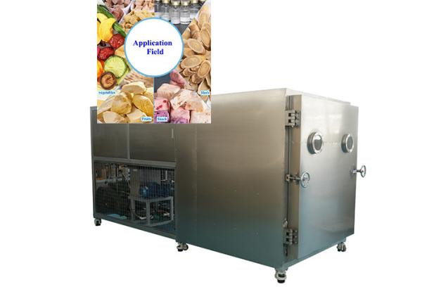Buy cheap 500kg Food Vacuum Freeze Dryer With Refcom Refrigeration System from wholesalers