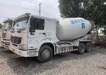 12m3 Used Cement Mixer Truck SINOTRUCK 6x4 Chassis Customized Color