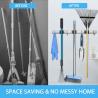Buy cheap Stainless Steel Wall Mount Mop And Broom Holder For Home Kitchen Bathroom from wholesalers
