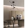 Buy cheap Blue Linear Ceiling Light 1625lm AC100-240V For Bedroom Living Room 3000K from wholesalers