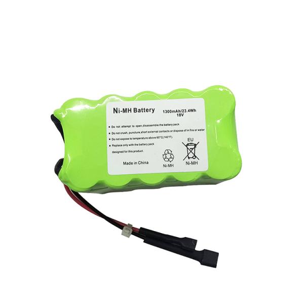 Buy cheap 18v 1300mah Nickel Rechargeable Battery Nimh Rechargeable Aa Battery Pack from wholesalers