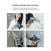 Buy cheap Ergonomic Black Percussion Massager 1.2kg Fascia Muscle Massage Gun product