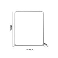 Buy cheap Iron Free Standing Clothes Rack , Polished TGL Clothing Display Rack product