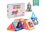 Desktop ABS Plastic Magnetic Activity Set 40pcs for Toddlers Tabletop Building