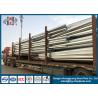 Buy cheap Hot Roll Steel Electric Pole , Transmission Steel Pole With Flange Connection from wholesalers