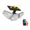 Buy cheap 1.5W 133pcs Chip Solar Powered Garden Lights 3 Head 360 Degree Adjust 2200mAh from wholesalers