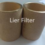 Reusable 10-15 Micron Sintered Bronze Metal Filter Rating 99.99%