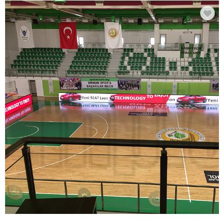 Buy cheap Sport Live Stadium Perimeter LED Display High Brightness / Large LED Display Board from wholesalers