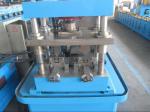 Thickness 0.6mm-2.0mm Steel Metal Shutter Door Guide Rails Forming Machine With