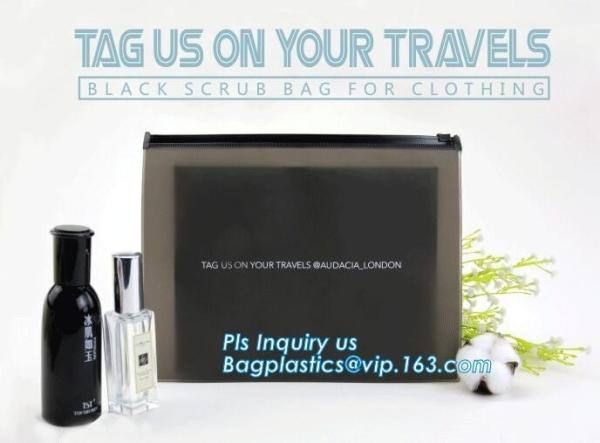 Buy cheap Promotion of cosmetics case price good clear slider top pvc bag, cosmetics soft eva Zip lockkk slider bag eco bag, slider from wholesalers