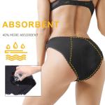 Sexy Reusable Leak Proof Underwear Menstrual Women Bamboo Viscose Underwear