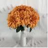 Buy cheap Wholesale Artificial Wedding Decoration Silk 7 Heads Dahlia Bouquets Flower from wholesalers