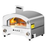 12 Inch Outdoor Backyard Pizza Maker with Stainless Steel Propane Gas Oven