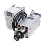 Buy cheap 220V/380V Motor Drive 6KW ER32 Air Cooled Square Spindle Kit for CNC Milling from wholesalers