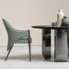 Buy cheap Dia 135x75cm Luxury Marble Dining Table High Temperature Resistance Furniture from wholesalers