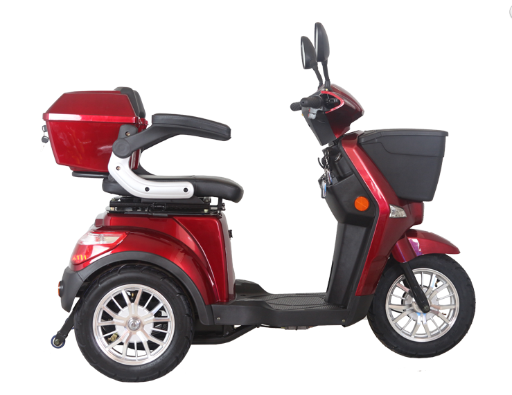 Electric 3 Wheel Scooters With Front Basket and Smart Bluetooth with 60V 20Ah Battery