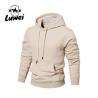 Buy cheap Streetwear Custom Logo Pullover Over Size Bluza Felpe Con Cappuccio Cotton Slim Plain Men's Hoodies & Sweatshirts from wholesalers