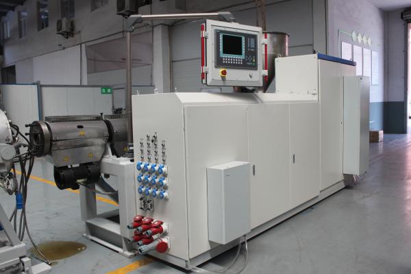 Buy cheap Profile / Tube Blue Single Screw Extruder Machine Automatic SJ45 / 33 Model from wholesalers