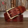 Buy cheap Fashion Trendy Style Genuine Leather Belt 125cm Length For Business Meeting from wholesalers