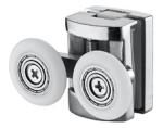 Buy cheap 5mm Curved Shower Screen Door Rollers 304 Stainless Steel Shower Door Pulley from wholesalers