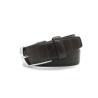 Buy cheap Men’s Matte Croco Embossed Leather Dress Belt 35mm Wide Strap With Shinny Nickel Pin Buckle from wholesalers