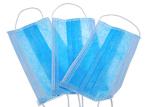 3 Ply Disposable Face Mask , Antibacterial Full Earloop Medical Grade Face Mask