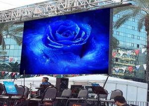 China Wide View Angle Full Color Fast Installation LED Rental Display Small Pitch SMD P3.91 on sale