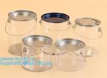 1 gallon clear plastic paint cans for packaging,Plastic Food Grade Clear PET Can