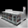 Buy cheap Wooden Plywood T Shirt Kiosk 3D Printing Clothing Mall Kiosk from wholesalers