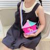 Buy cheap Carousel Kid CrossBody Shoulder Bag BPA Free Silicone Pencil Case For Stationery And Makeup Organization School Supplies from wholesalers