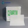Buy cheap 55% Cellulose 45% Polyester Presaturated Cleanroom Wipes 68g Fabric White Polyester Wiper 9x9 from wholesalers