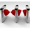 Buy cheap RFID Card Wheelchair Lane Brushless Motor Retractable Flap Barrier from wholesalers