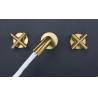 Buy cheap Gold 360 Rotate Wall Mounted 304 SUS Concealed Bath Shower Mixer from wholesalers