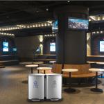 26.4 Gallon 410 Stainless Steel Outdoor Trash Can