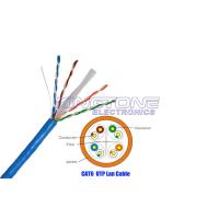Buy cheap UTP CAT6 CMR Rated PVC Network Cable 4 Pairs 23 AWG Solid Bare Copper product